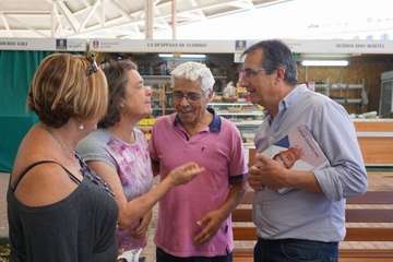  Más por Telde reafirma que la reapertura del Mercado Municipal es una de sus prioridades (Foto TA)